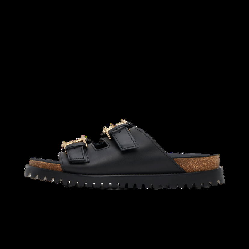 Tenisky a topánky Versace Black Buckle Sandals Čierna | 1011079_1A05147