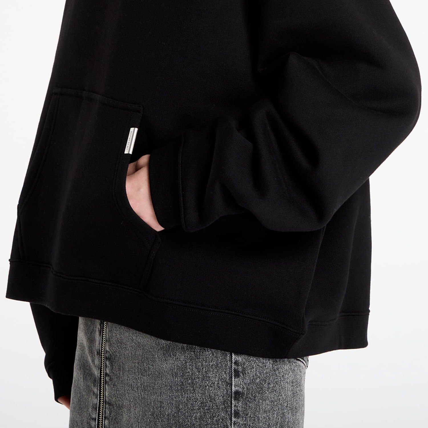 Mikina Represent Clo Initial Boxy Oversized Hoodie Čierna | INM413-001, 1