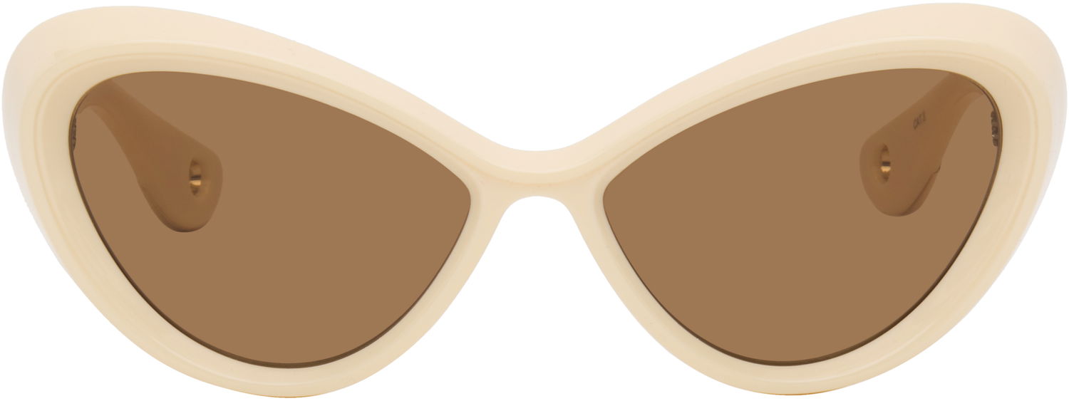 Slnečné okuliare Jean Paul Gaultier Jean Paul Gaultier 'The Parisian Cat' Sunglasses Béžová | 25/03-U-EY001-X059-03, 0