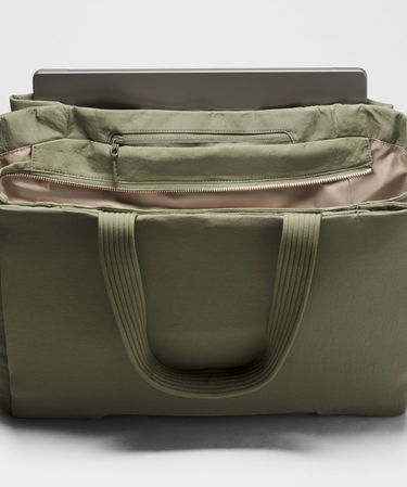 Tote bag lululemon lululemon 18L Triple-Compartment Tote Bag Zelené | prod20000687, 3
