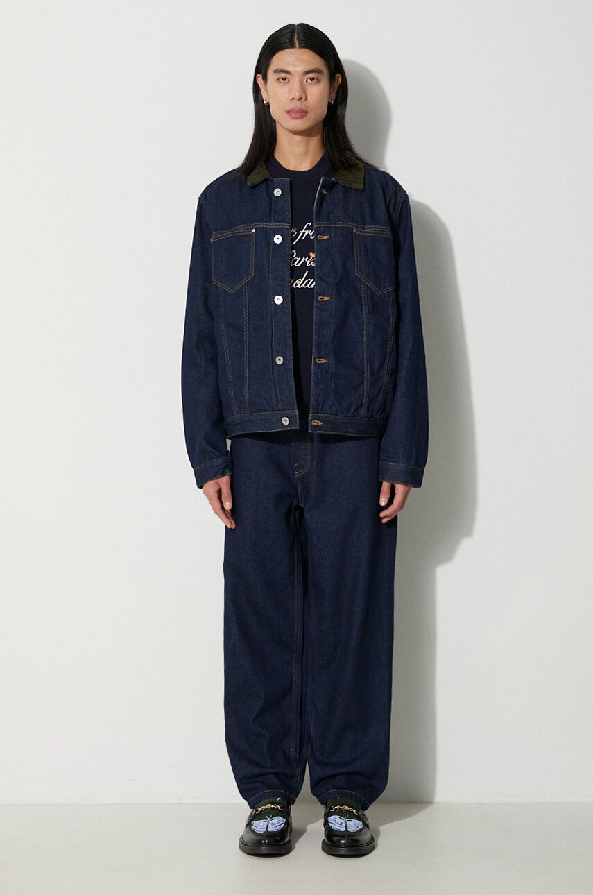 Bunda Drôle de Monsieur Oversize Denim Jacket Modrá | C.JT137.CO084.NY, 1