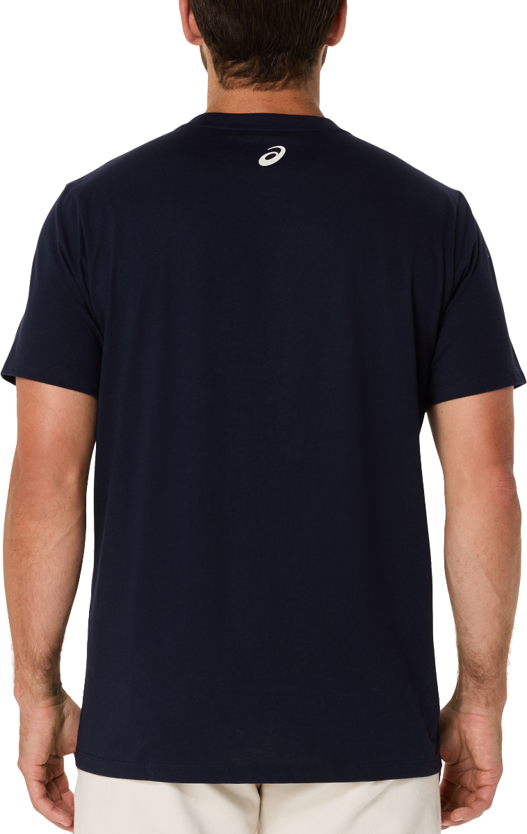 Tričko Asics Big Logo Graphic Short Sleeve T-Shirt Navy | 2031e188-403, 1
