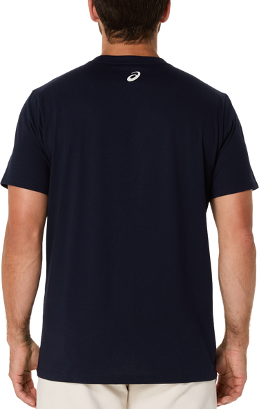 Tričko Asics Big Logo Graphic Short Sleeve T-Shirt Navy | 2031e188-403, 1
