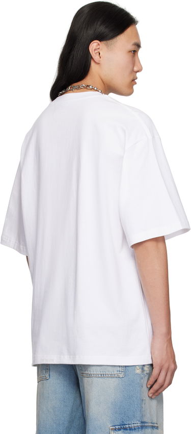 Tričko We11done We11done Sparkle Logo T-Shirt Biela | WD-TT0-25-741-U-WH, 2