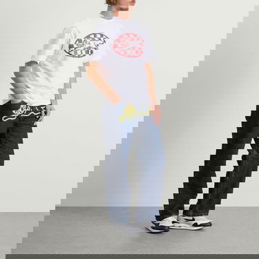 Tričko BBC IceCream Checker Running Dog Graphic Tee, Size Large Biela | IC25379-WHT, 4