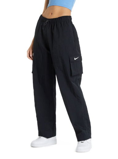 Tepláky Nike Sportswear Essential Woven Oversized Pants Čierna | DO7209-010