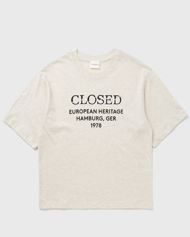 Tričko CLOSED Relaxed Fit Graphic T-Shirt Béžová | C95203-40L-PR-201, 2