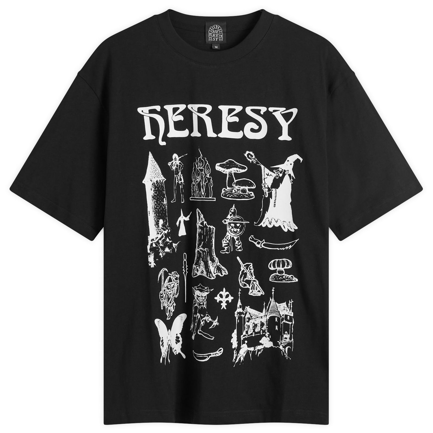 Tričko Heresy Enthusiast T-Shirt Čierna | HAW24-T04B, 0