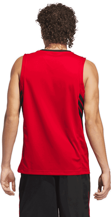 Tielko adidas Originals Legends 3 Stripes Tanktop Červená | jn4746, 1