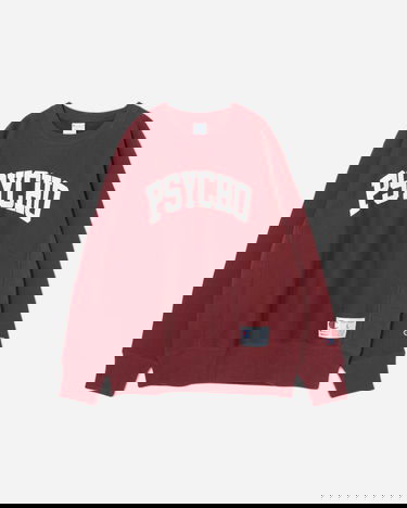 Mikina UNDERCOVER Psycho Crewneck Sweatshirt Vínová | UC2E9801 002, 1