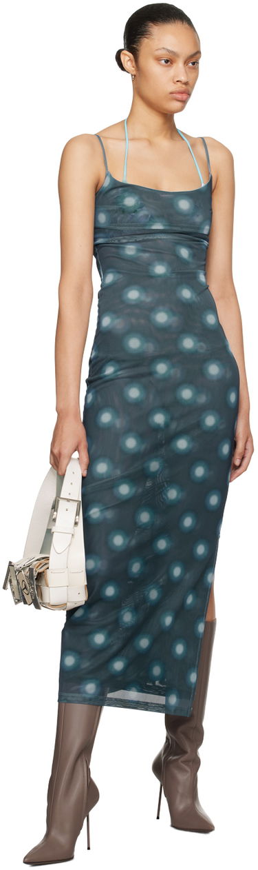 Šaty Miaou Miaou Thais Maxi Dress Modrá | 5019PM1GRB, 3