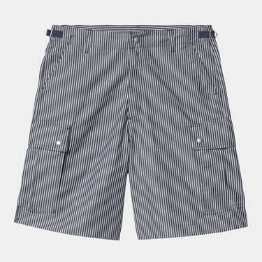 Šortky Carhartt WIP Carhartt WIP Notus Striped Cargo Shorts Navy | I034518_7, 5