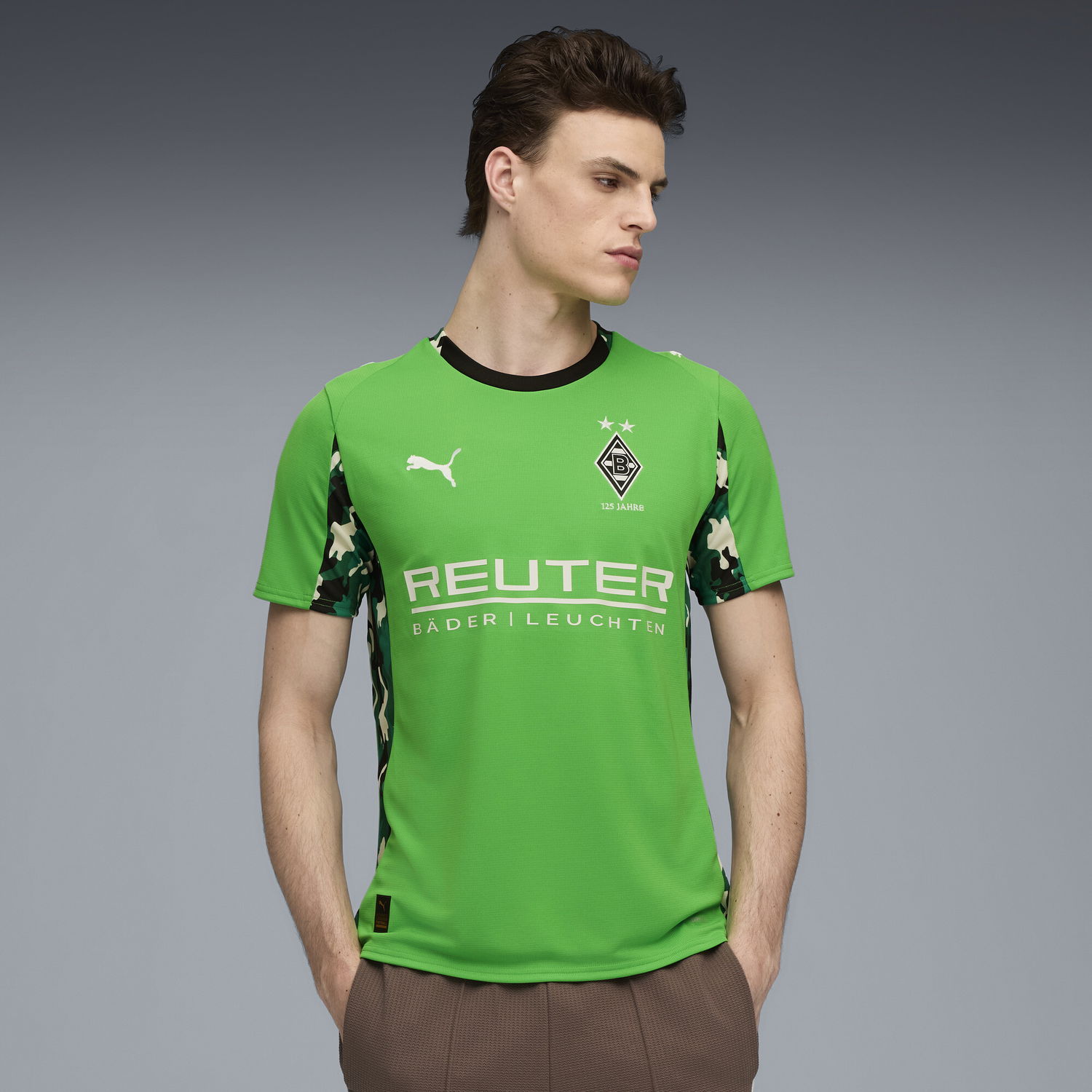 Dres Puma Borussia Mönchengladbach 25/26 Away Jersey Zelené | 779764_02, 1