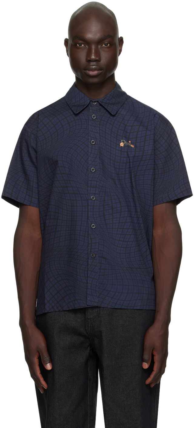 Košeľa Dime Printed Shirt Navy | DIME23D1F8NVY, 0