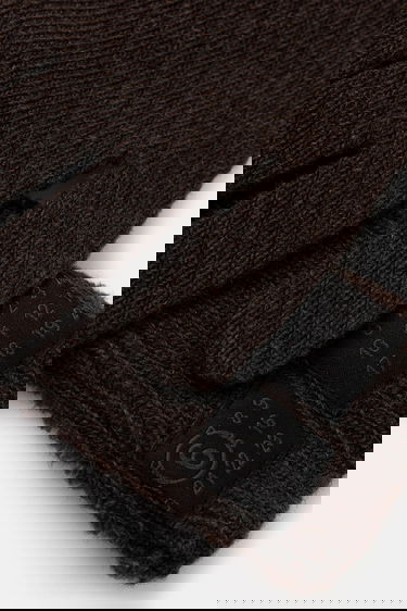 Rukavice Maison Margiela MM6 Maison Margiela Long Knitted Wool Blend Gloves Hnedá | S62TS0078.M13198.144, 1