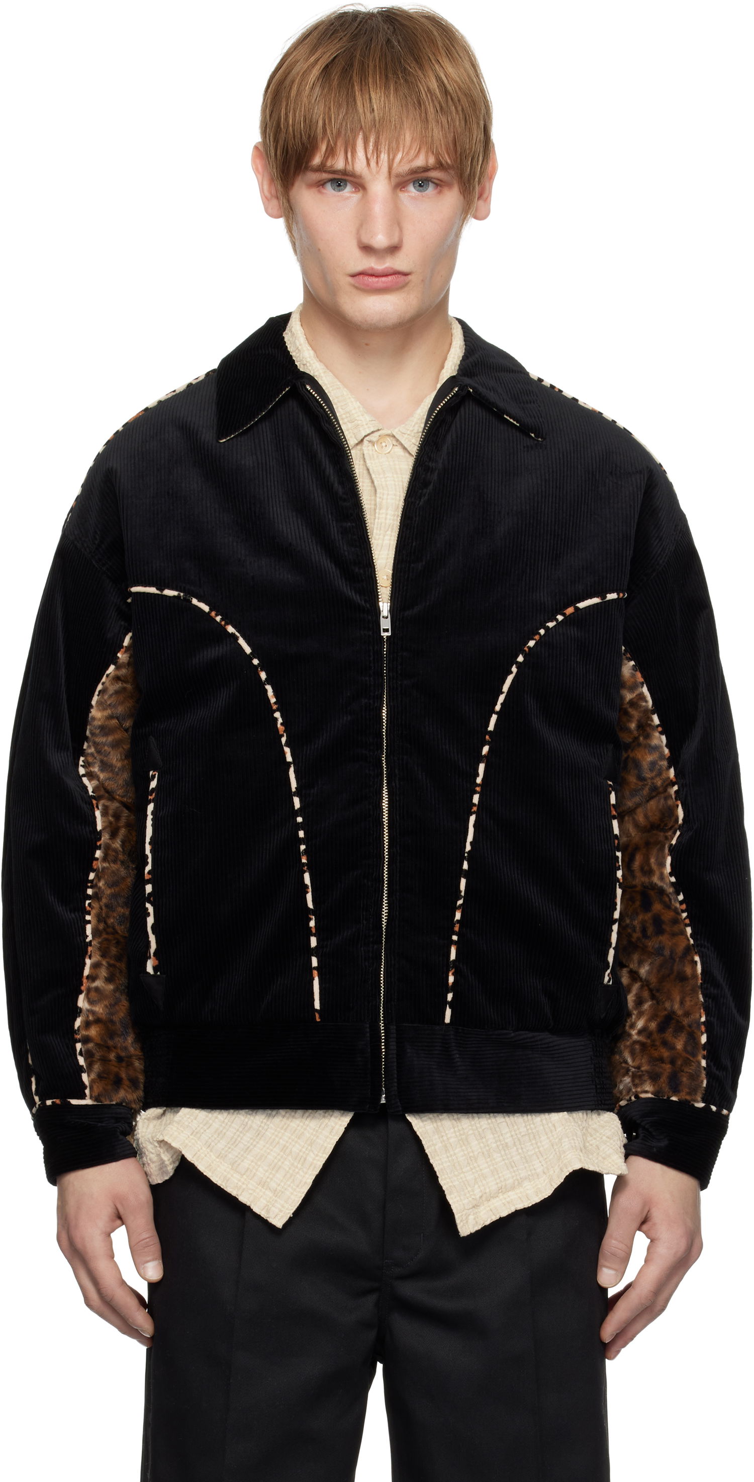 Bunda WACKO MARIA Western Corduroy Jacket Čierna | 24FW-WMO-BL19, 0