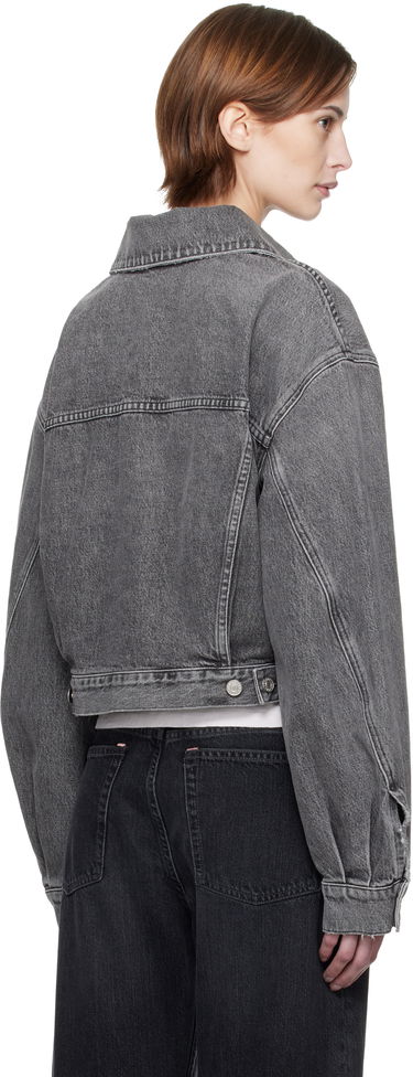 Bunda AGOLDE AGOLDE Palmer Cropped Denim Jacket Šedá | A5047-1346, 2