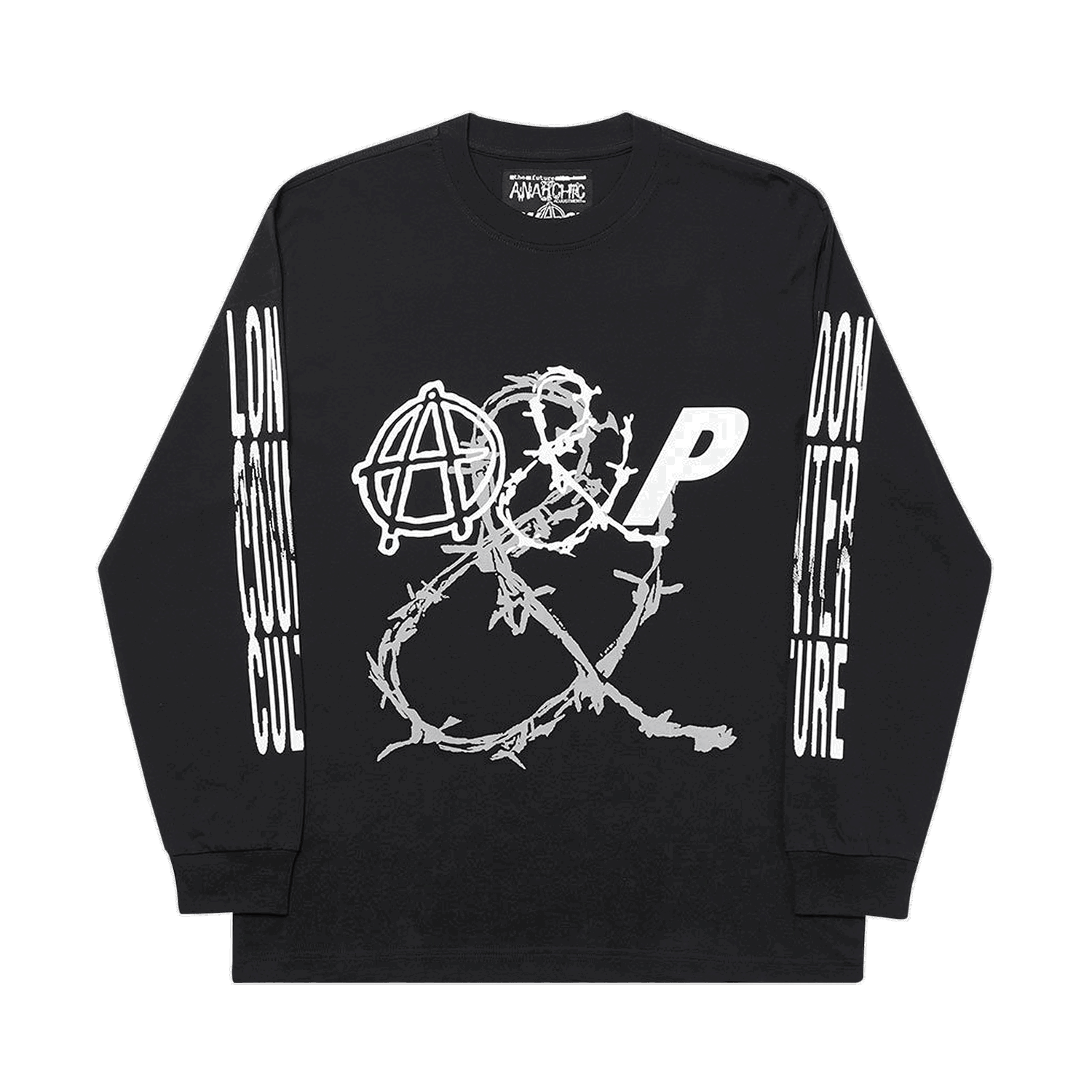 Tričko Palace Counter Culture Long-Sleeve Čierna | P18LS030, 0