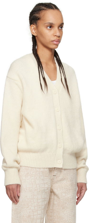 Sveter Jacquemus Jacquemus 'The Jacquemus' Cardigan Biela | 25E251KN622-2329, 1
