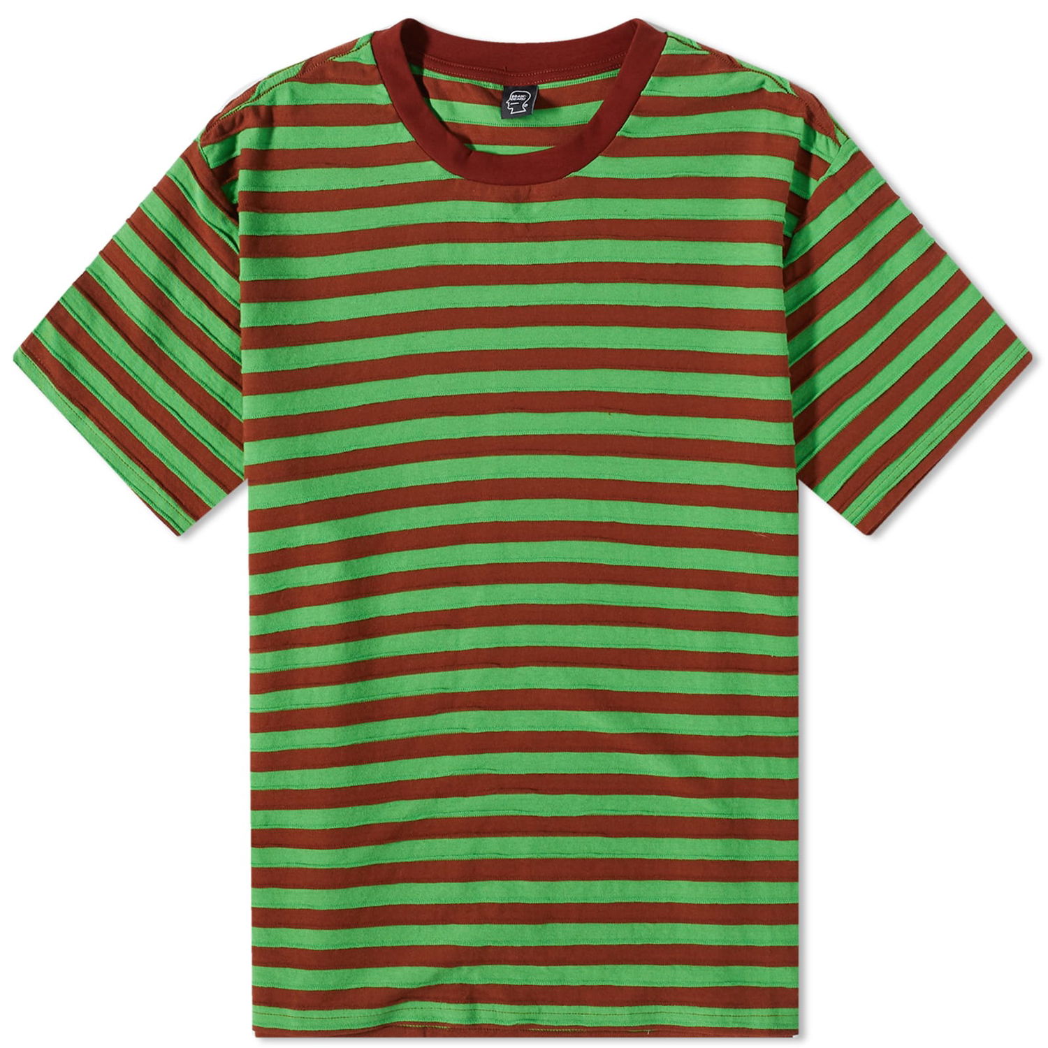 Tričko Brain Dead Denny Blaine Striped Tee Zelené | BDP23T00003133GR16, 0