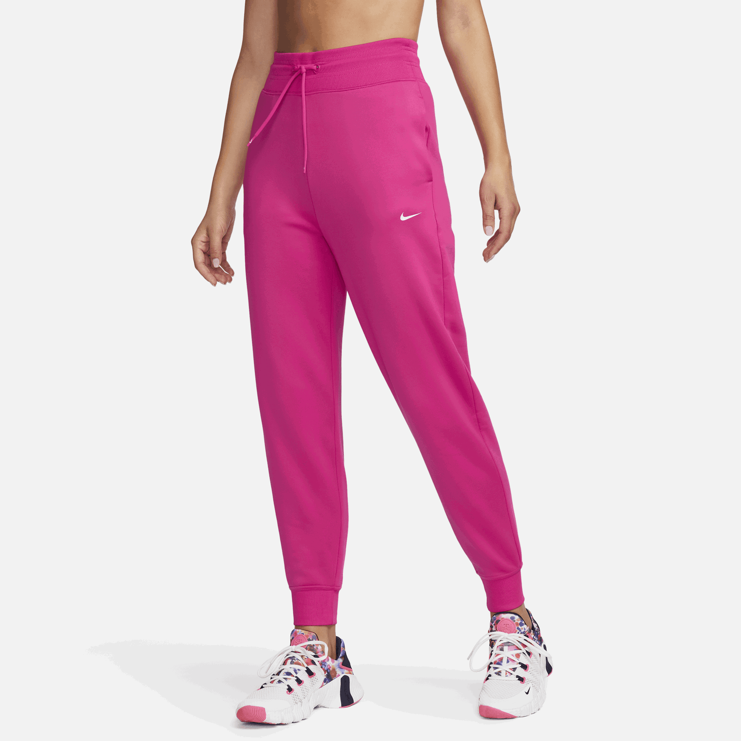 Tepláky Nike Therma-FIT One High-Waisted 7/8 Trousers Ružová | FB5431-615, 0