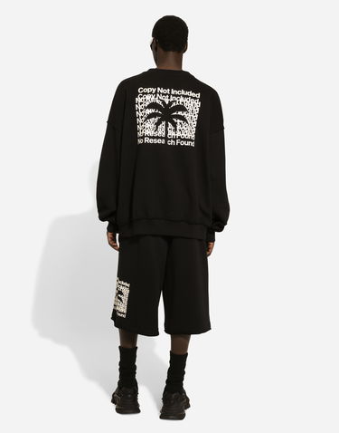 Sveter Dolce & Gabbana Dolce & Gabbana Sweatshirt Čierna | G9ARDTG7K1SN0000, 2