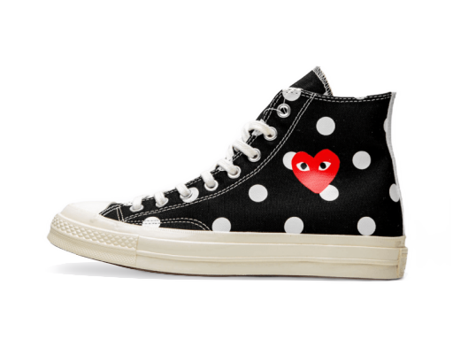 Tenisky a topánky Converse Comme des Garçons PLAY x Chuck Taylor All-Star 70s Hi Čierna | 157250C