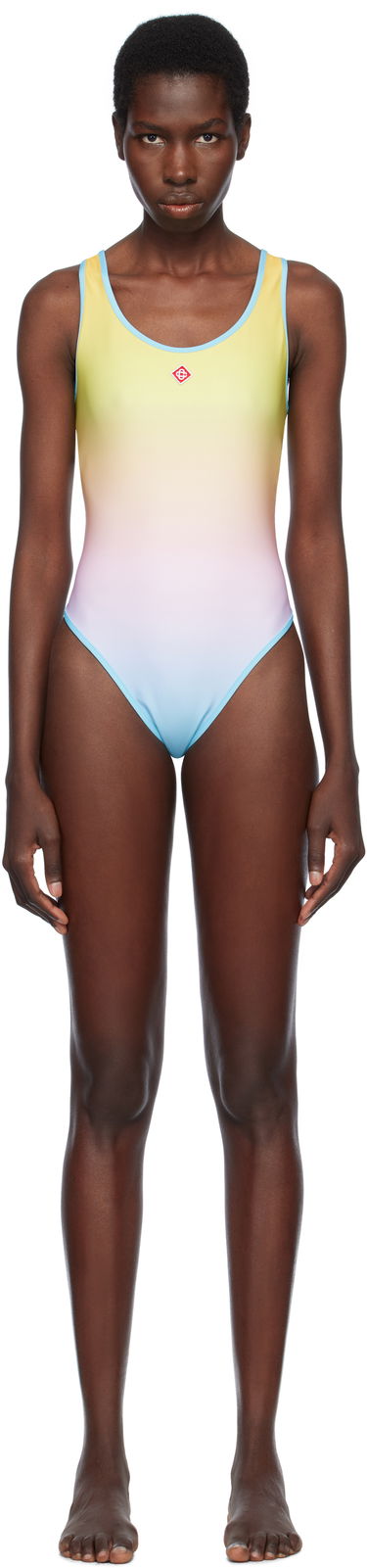 Plavky Casablanca Casablanca Gradient One-Piece Swimsuit Rôznofarebný | WS25-SWM-033-01, 0