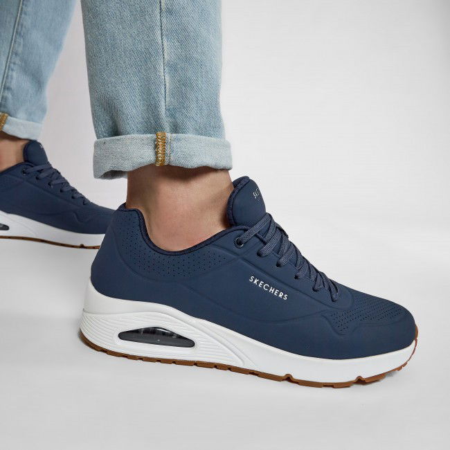 Tenisky a topánky Skechers Uno Navy | 52458-NVY, 1