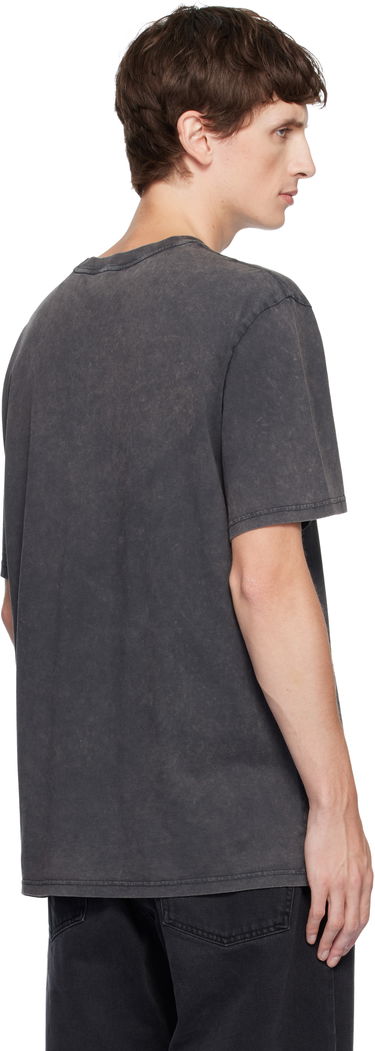 Tričko ISABEL MARANT Hugo Graphic Print Crewneck T-shirt Čierna | 25ATS0149HA-C3N05H, 2