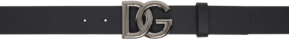Opasok Dolce & Gabbana Black Lux Crossover Belt Čierna | BC4644AX622, 0