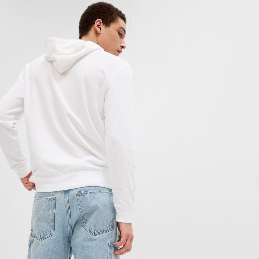Mikina GAP Mini Arch Hoodie Biela | 561930-01, 1