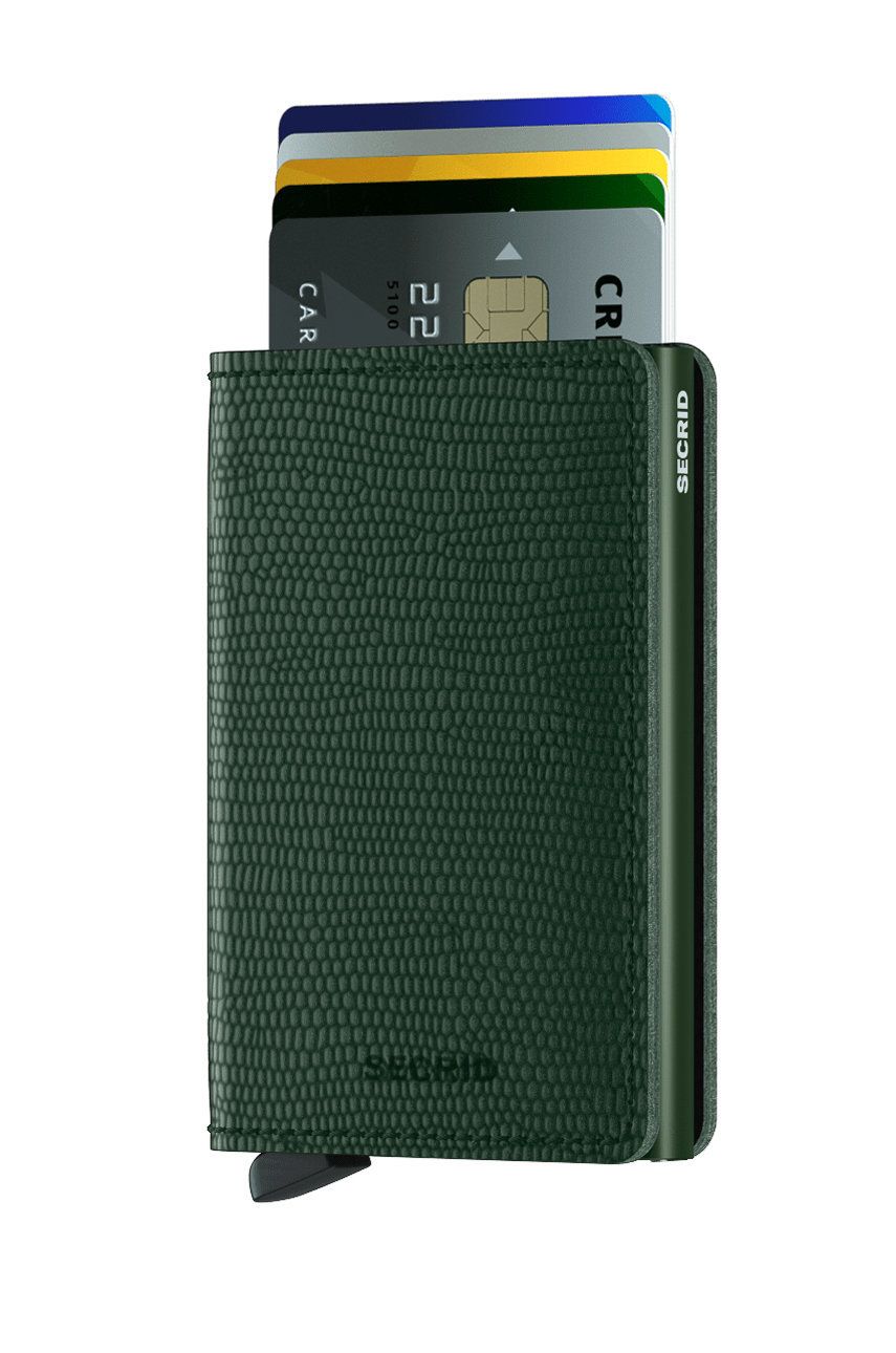 Peňaženka Secrid Leather Wallet Zelené | SRa.Green, 1