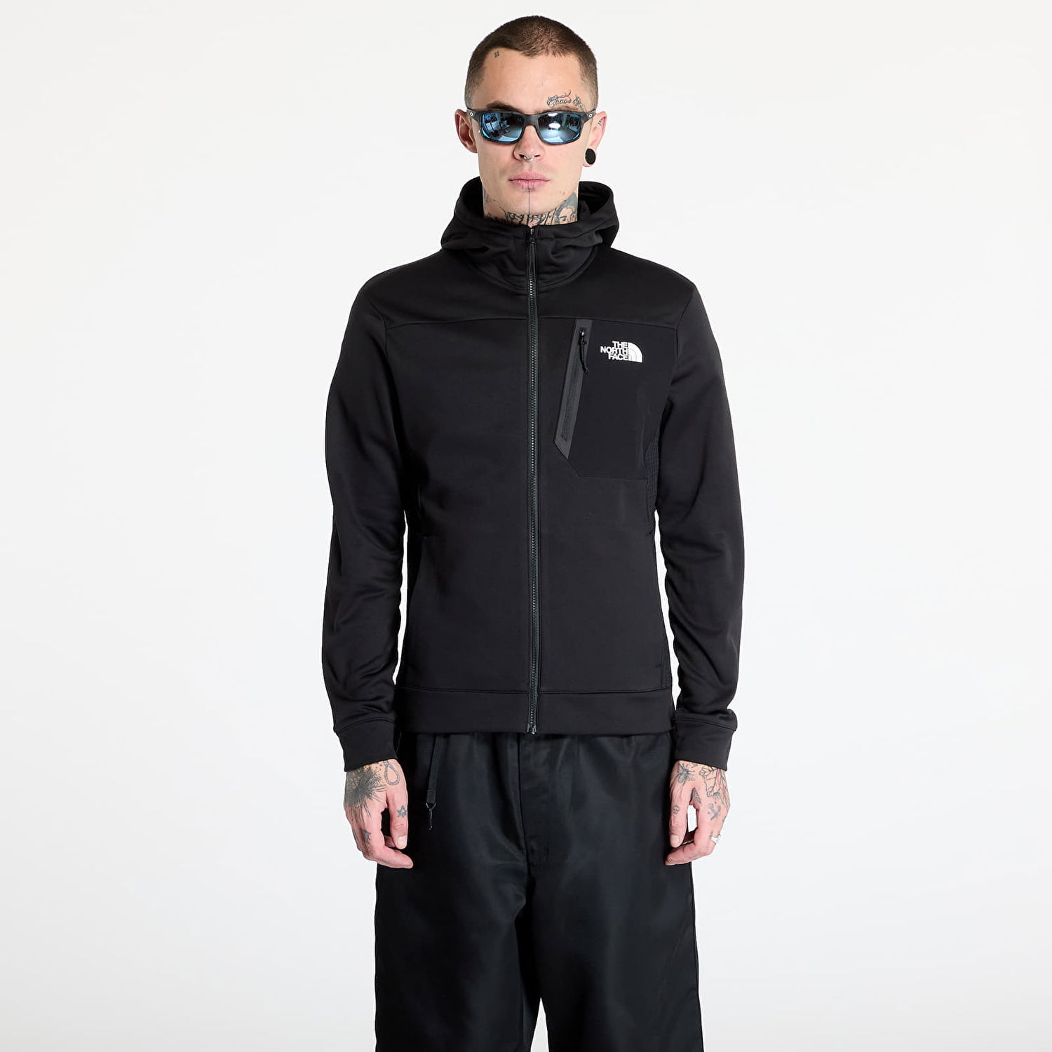 Mikina The North Face Mountain Athletics Full-Zip Fleece Hoodie Čierna | NF0A893QJK31, 0