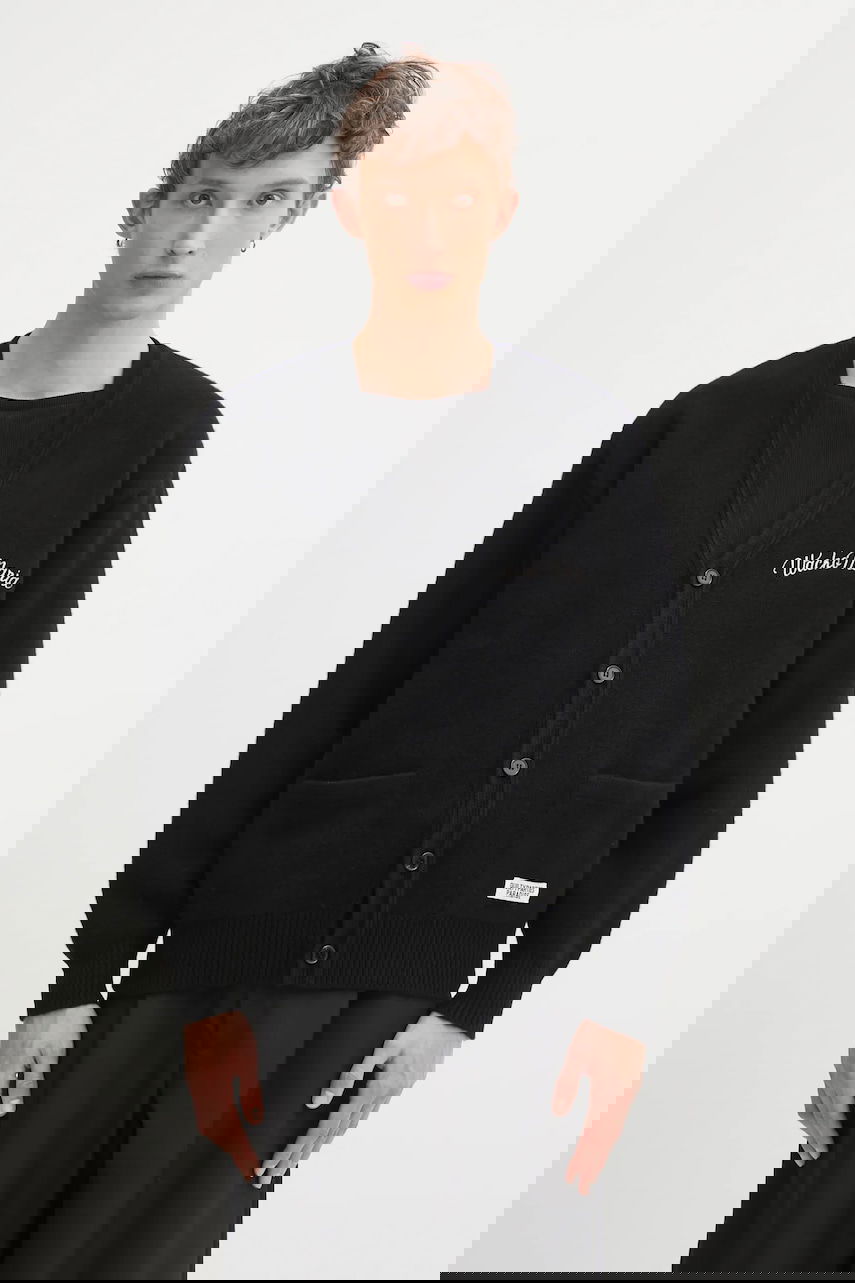 Sveter WACKO MARIA Wacko Maria Classic Wool Cardigan Čierna | 25FW.WMK.KN13, 0