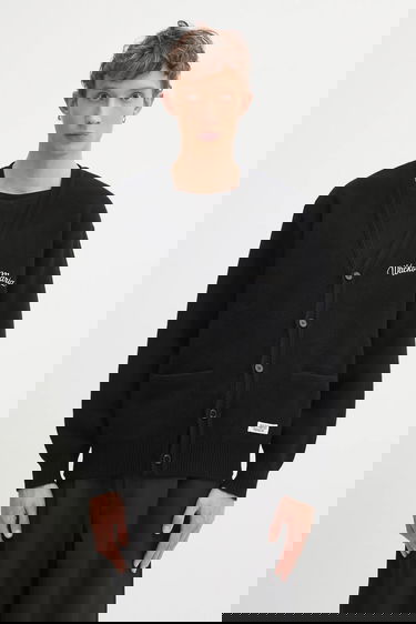 Sveter WACKO MARIA Wacko Maria Classic Wool Cardigan Čierna | 25FW.WMK.KN13, 0