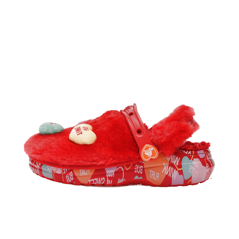 Tenisky a topánky Crocs Classic Clog Sweethearts Červená | 207741-610