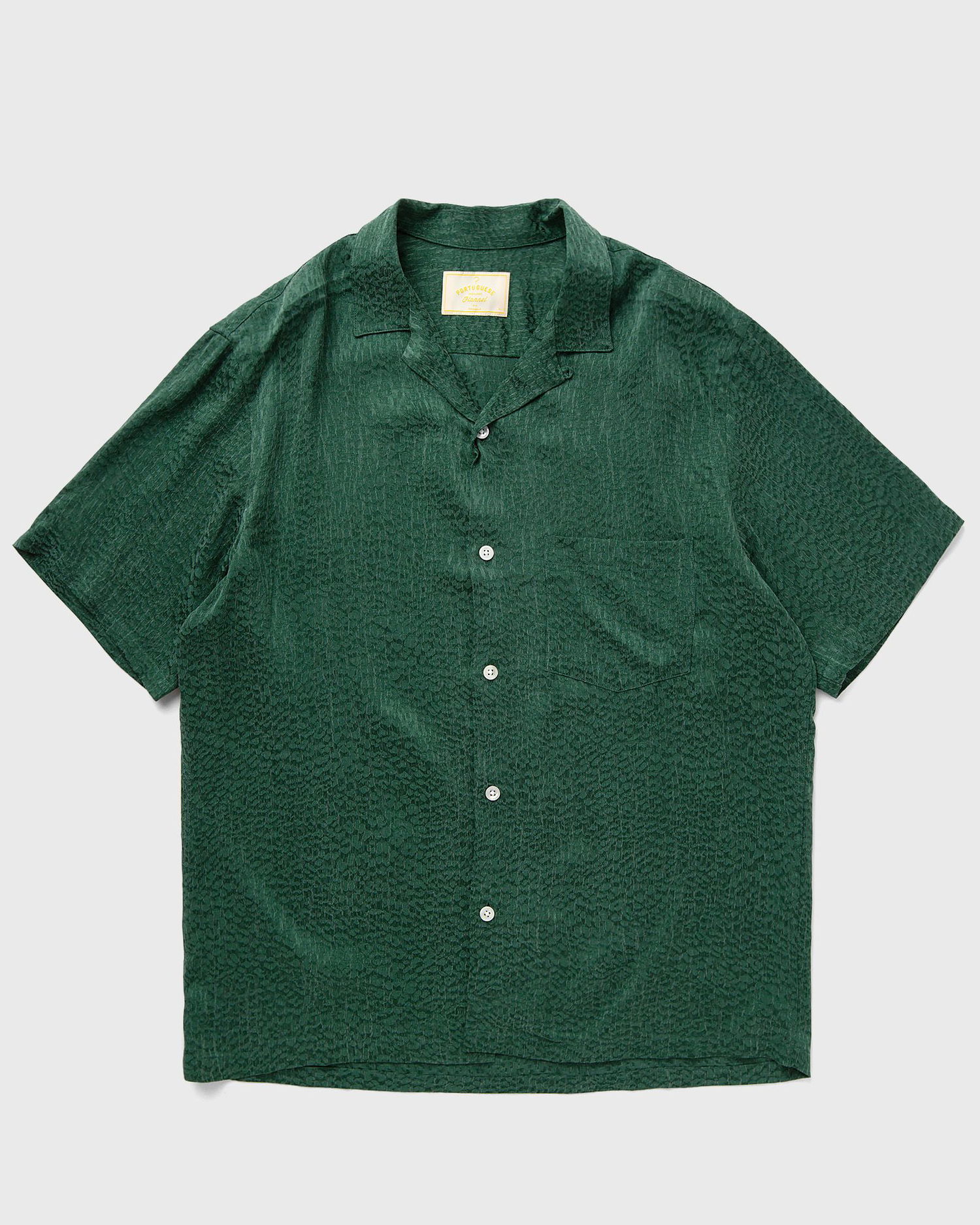 Košeľa Portuguese Flannel Finger Print Shirt Zelené | SS24.0038-GREEN, 0