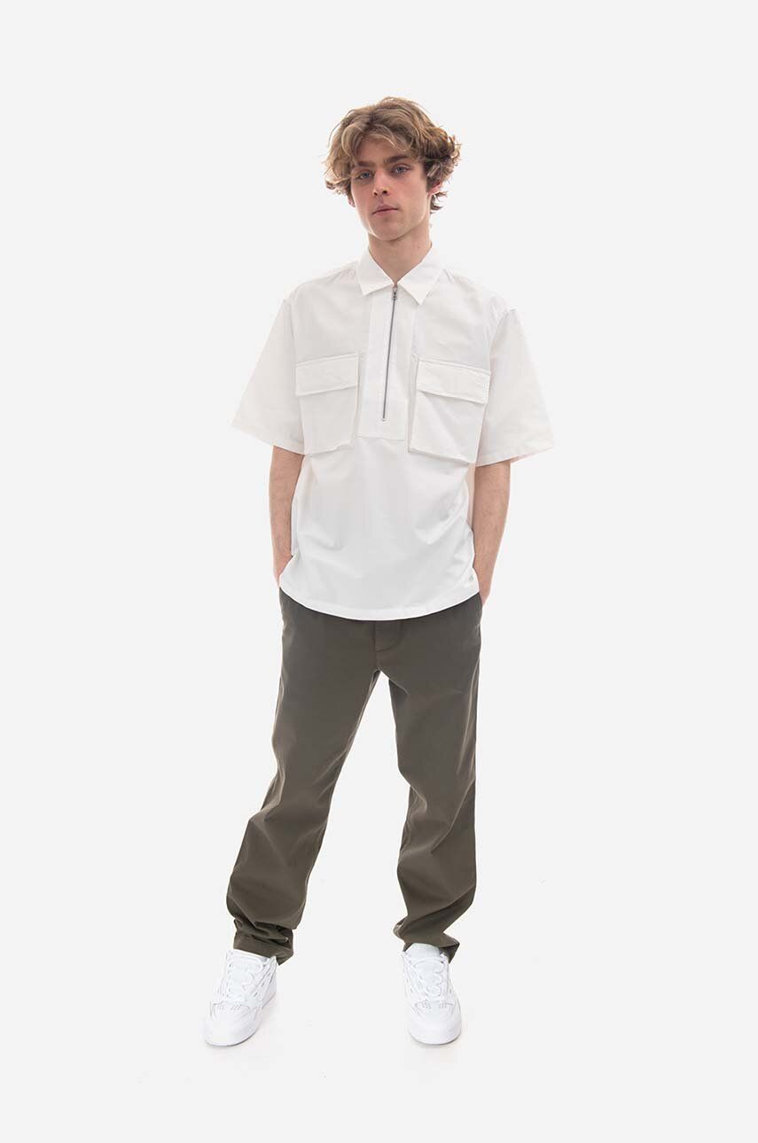 Košeľa NORSE PROJECTS Ivan Cordura Tab Series Relaxed Shirt Biela | N40.0610.0001, 1