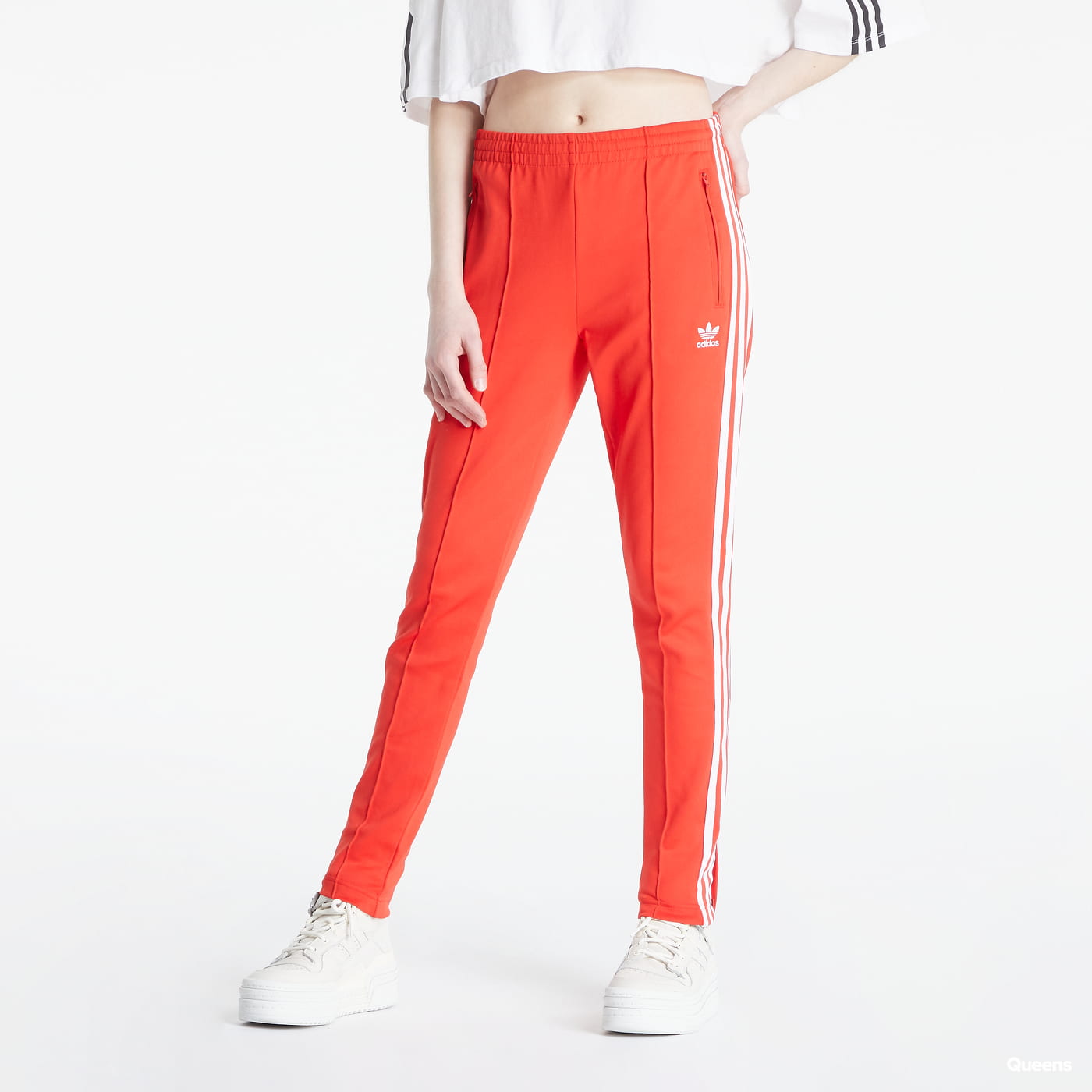 Tepláky adidas Performance SST Pants Primeblue Červená | HF1992, 0