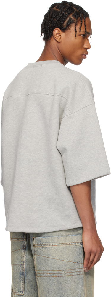 Sveter Rhude Rhude 'Côte D'Azur' Boxy Mid-Sleeve T-Shirt Šedá | RHPS25TT23012, 2