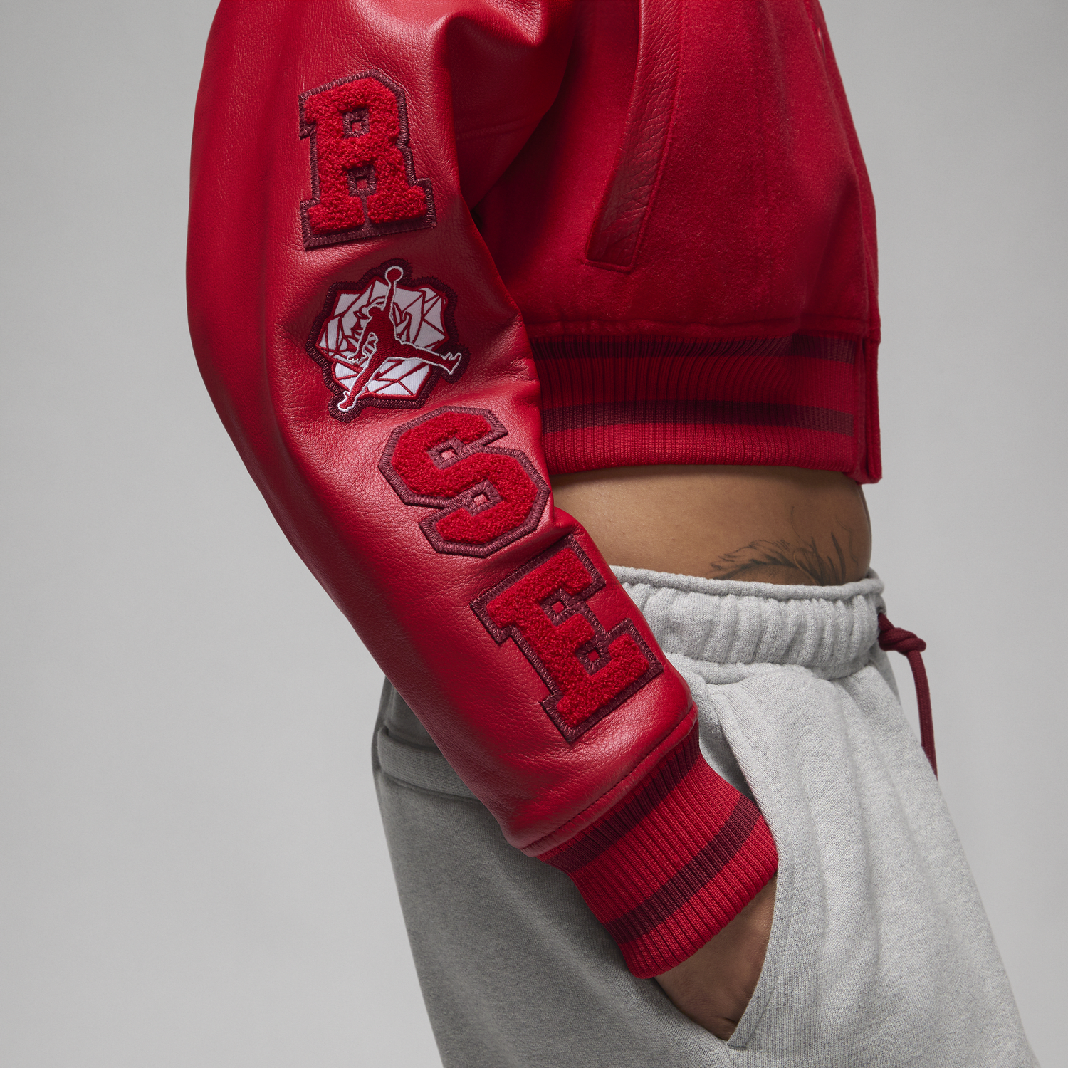 Bomber bunda Jordan Teyana Taylor x Jacket Červená | FB2642-687, 1