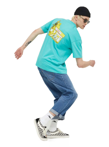 Tričko Converse Sneaker Store Graphic T-Shirt Tyrkysová | 10023258.A03