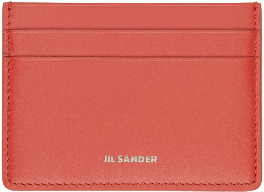 Peňaženka Jil Sander Credit Card Holder Ružová | J25VL0009_P5458, 0
