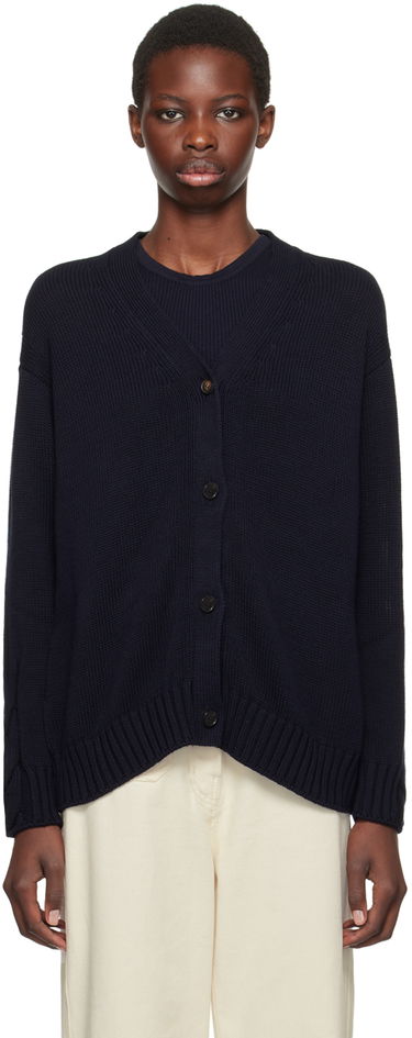 Sveter Max Mara Max Mara Lukas Knit Cardigan Navy | 2429346051600, 0