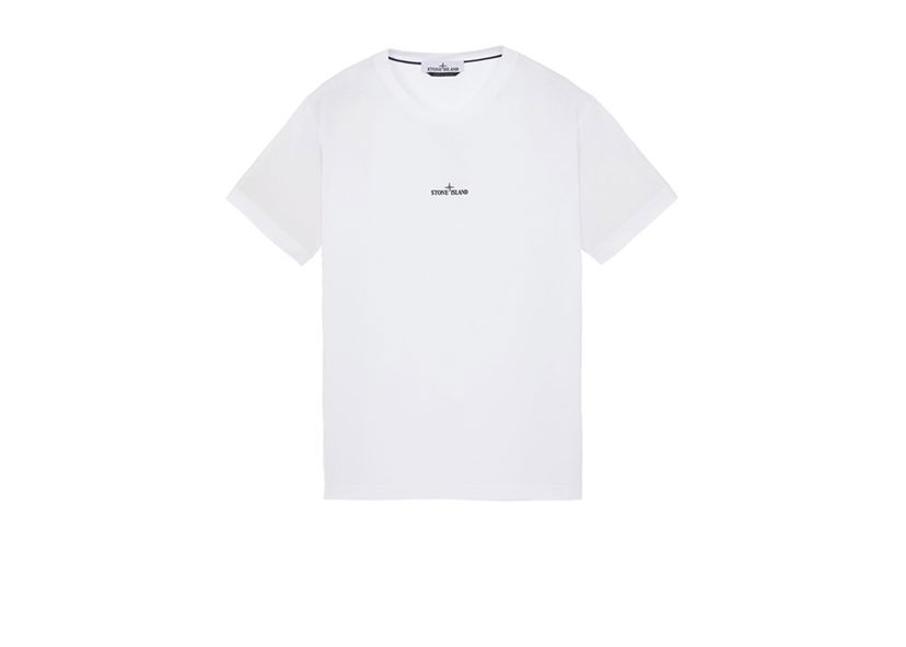 Tričko Stone Island Institutional One Print T-shirt Biela | 2NS89