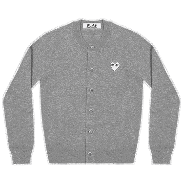 Sveter Comme des Garçons PLAY Heart Cardigan Šedá | AZ N065 051 1, 0