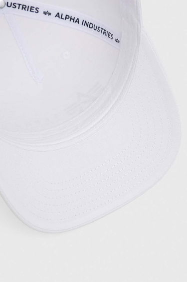 Šiltovka Alpha Industries Cap Biela | 126912.09, 3