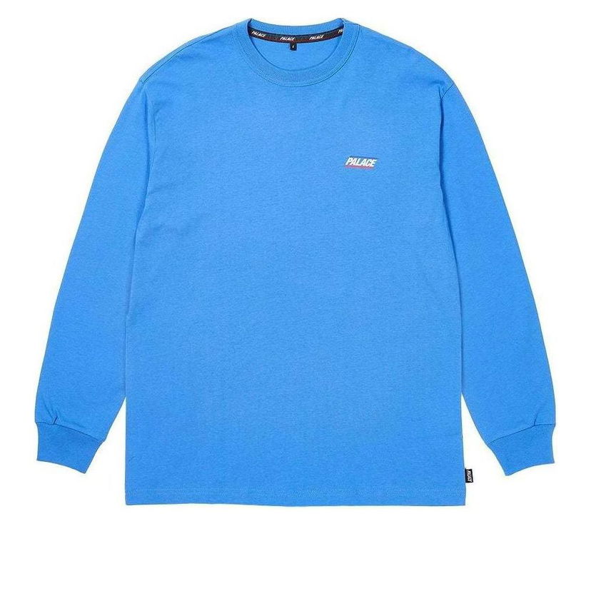 Tričko Palace Long-Sleeve T-shirt Modrá | P26LS010