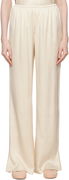 Silk Wide Leg Trousers